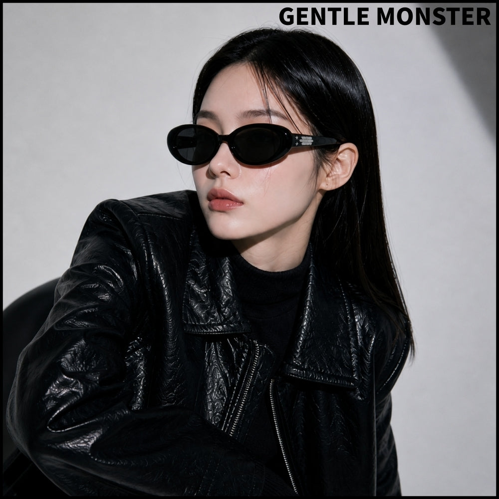 【GENTLE MONSTER X JENNIE】JENTLE SALON HUSH 01 BLACK