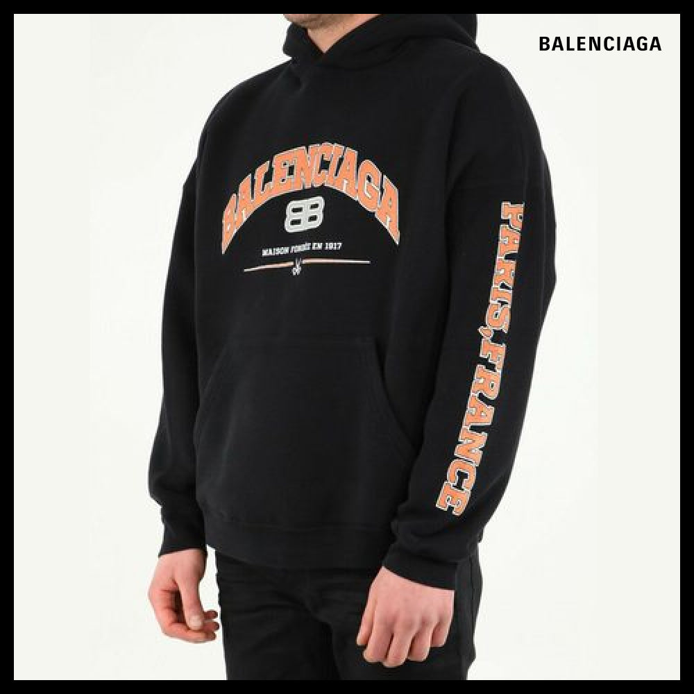 【BALENCIAGA】Maison Balenciaga Hoodie Wide Fit