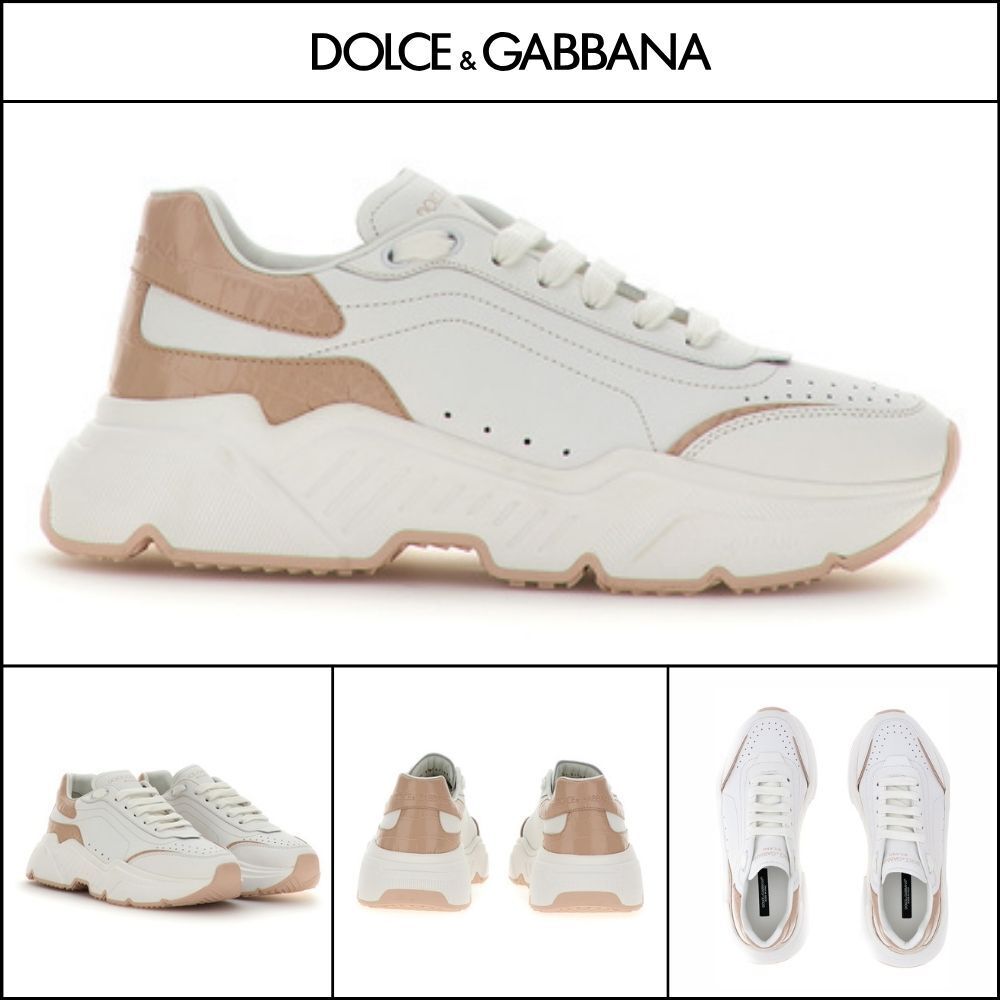 【Dolce & Gabbana】LEATHER SNEAKERS S535