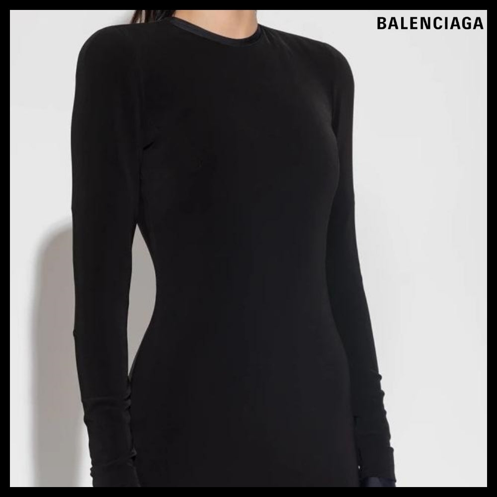 【BALENCIAGA】Mini Dress Black