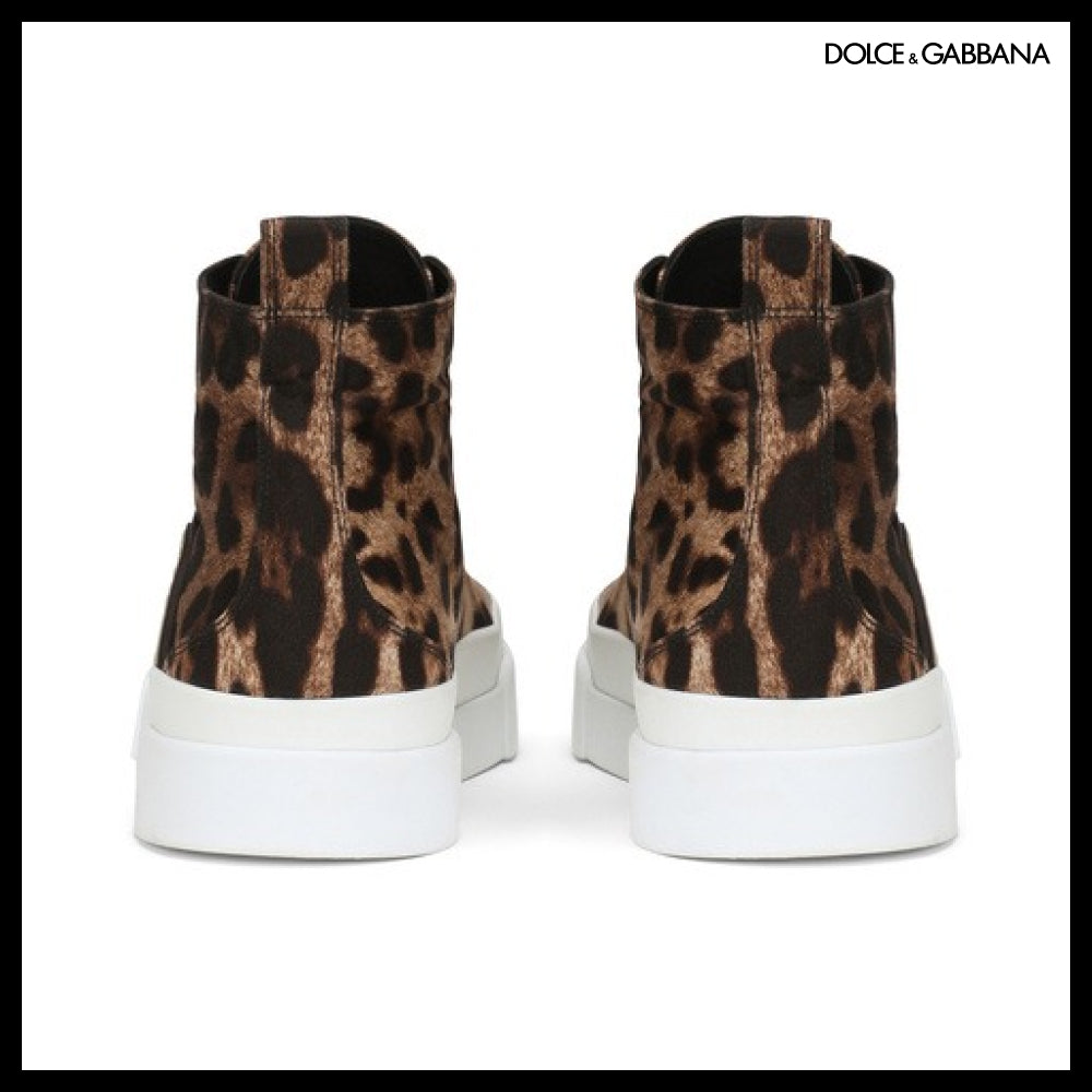 【Dolce & Gabbana】DRILL PORTOFINO LIGHT MID-TOP SNEAKERS