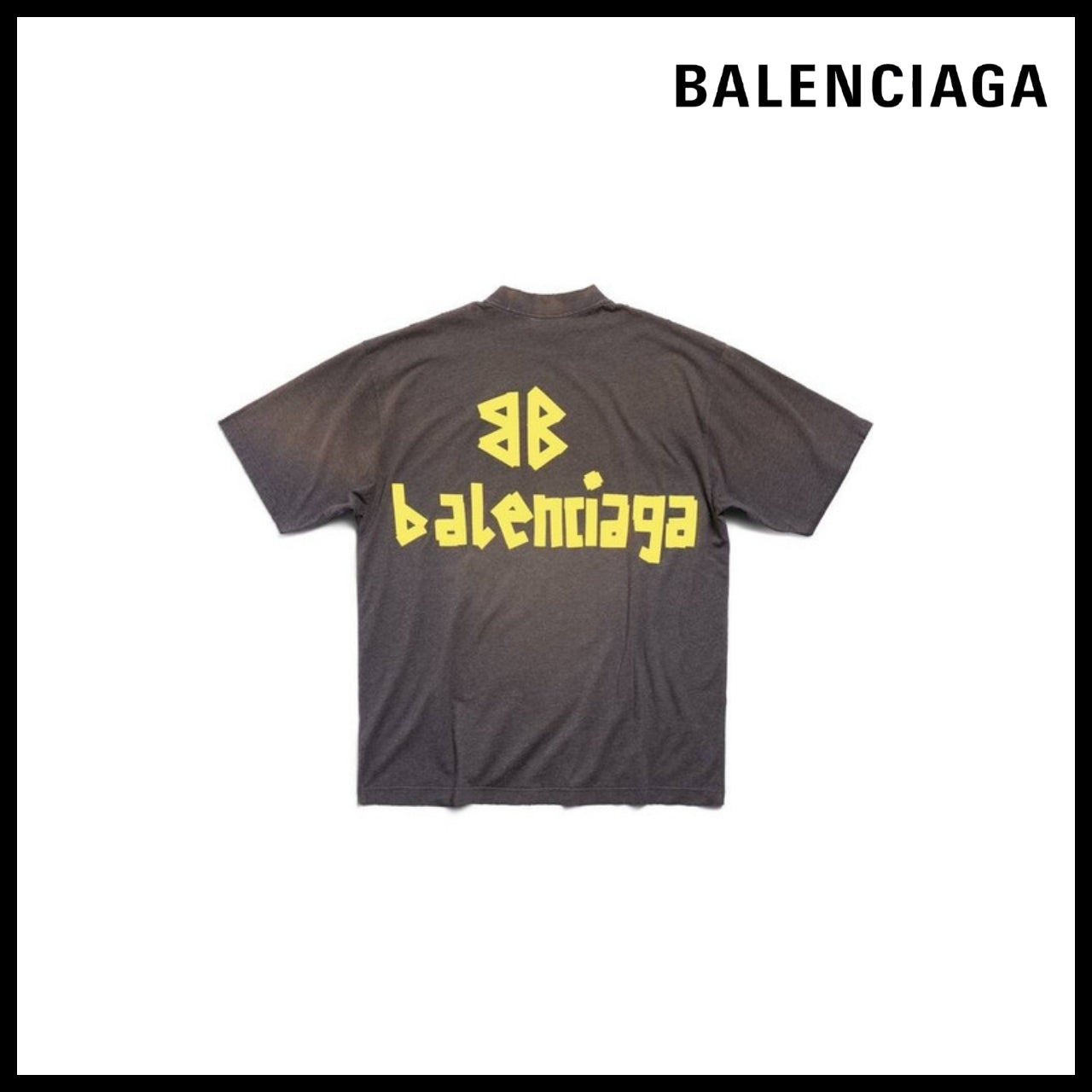 ★BALENCIAGAアウトレット セール ★Tape Type T-Shirt Medium