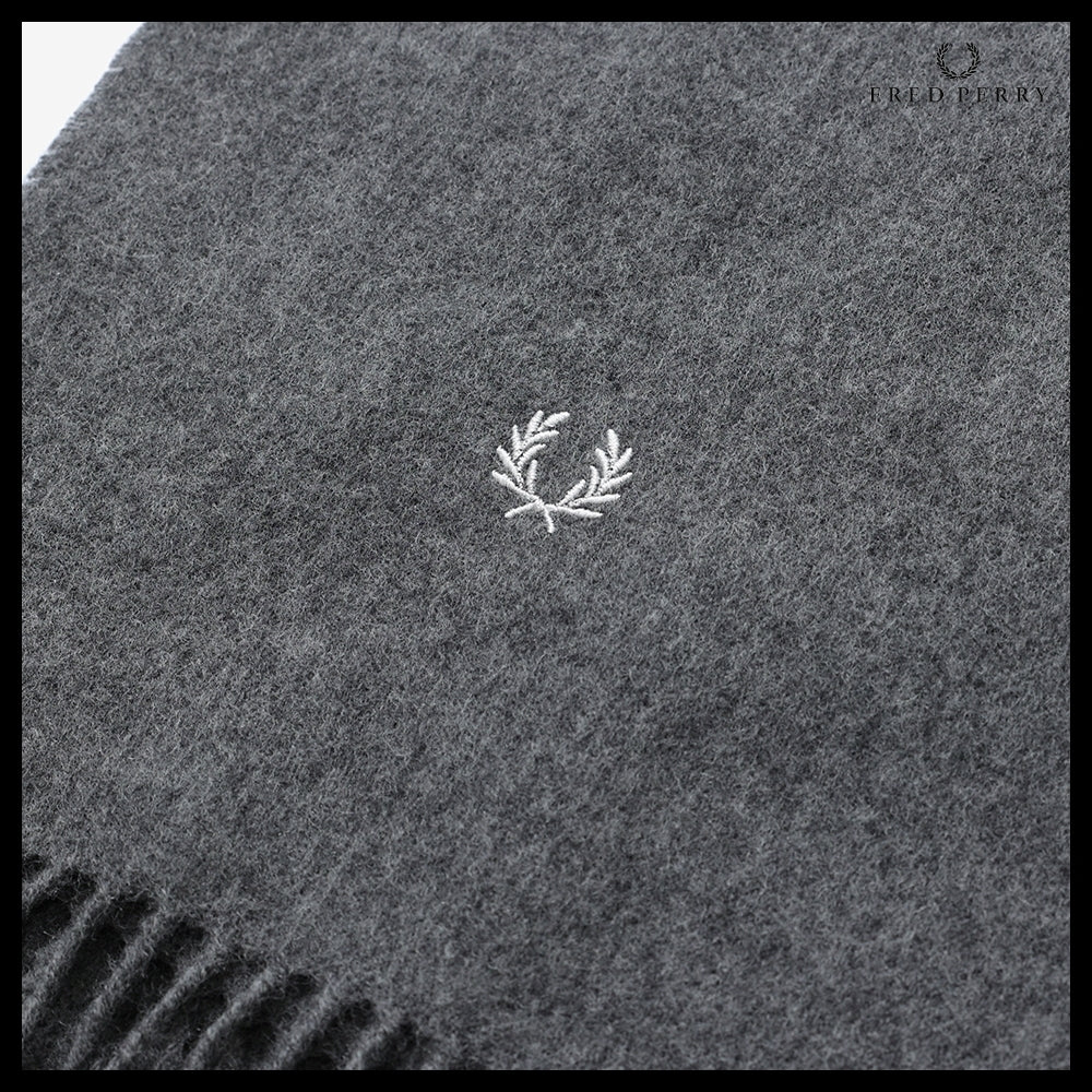 【FRED PERRY】Lambswool Scarf 2 Colors