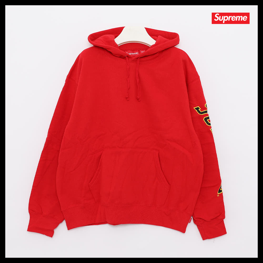 【100%正規品保証 Supreme】Sleeve Arc Side Logo Sweat Hoodie