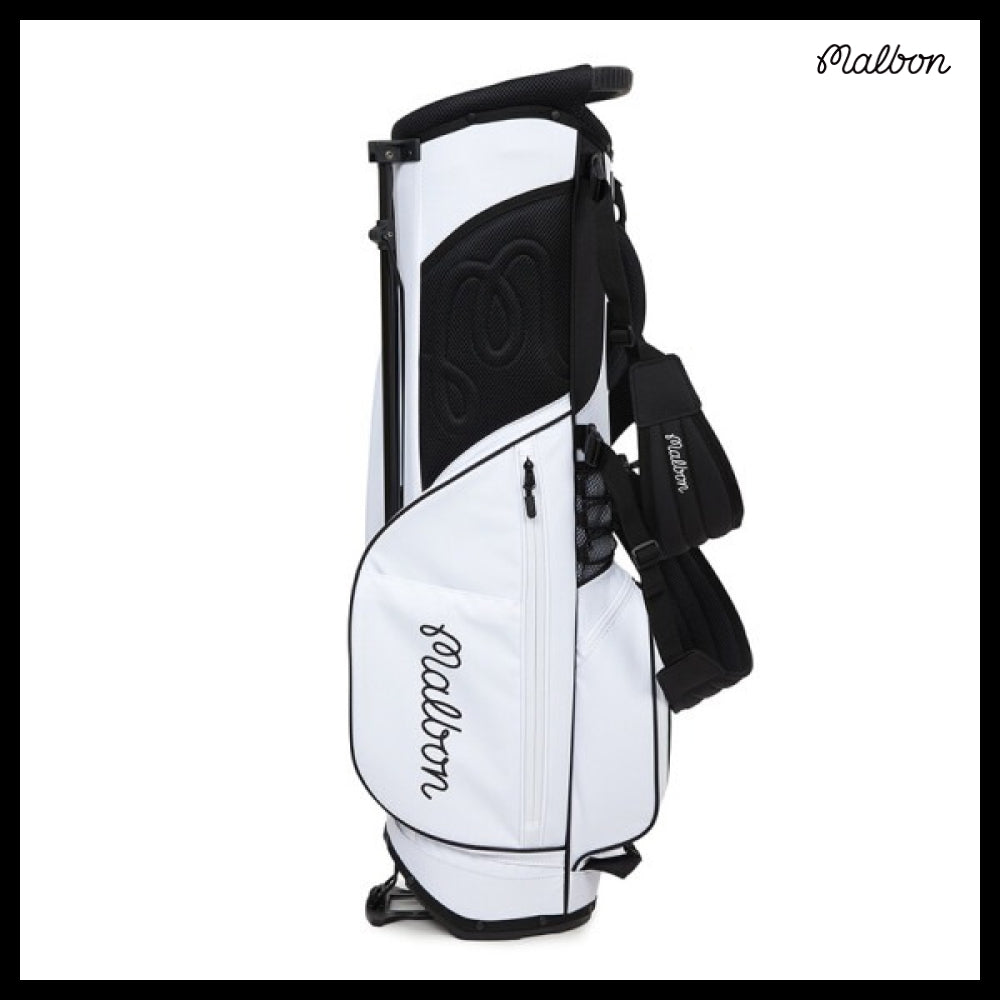 【Malbon Golf】Caddie Bag White