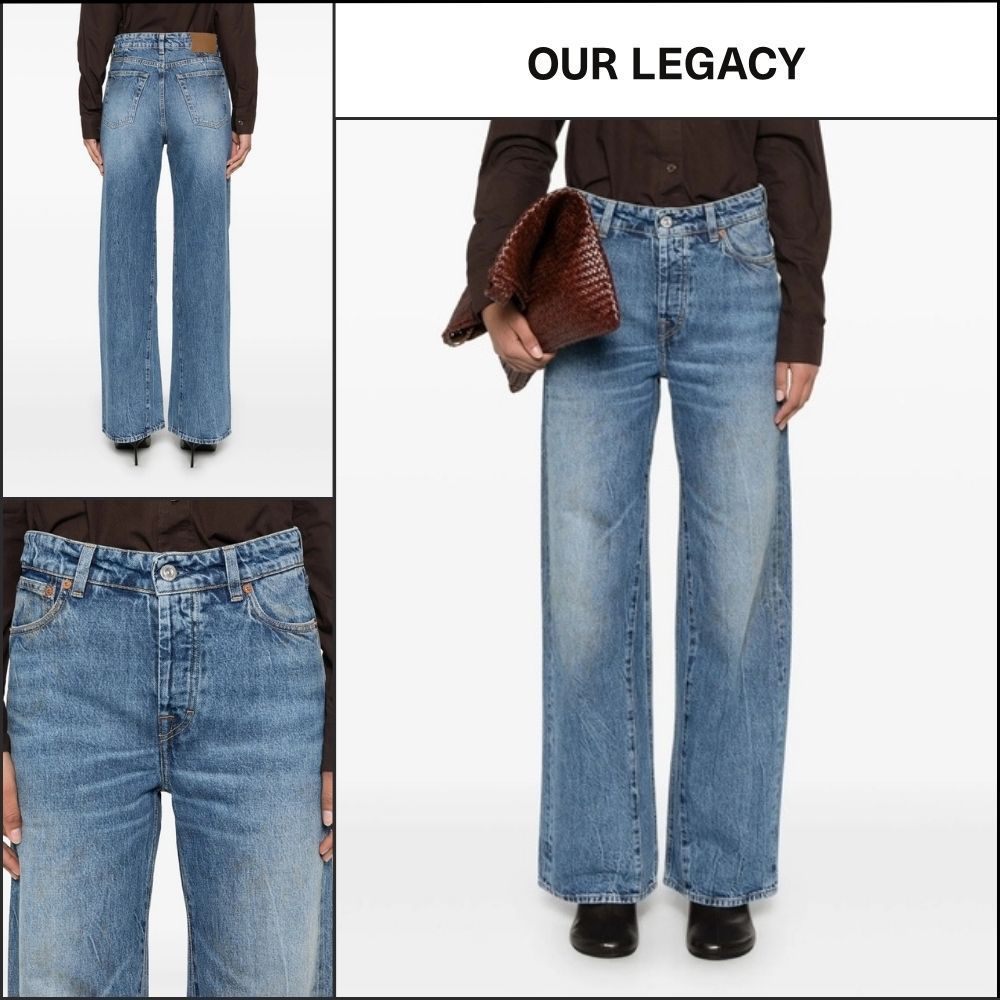 【OUR LEGACY】Travelcut Wide Denim Pants
