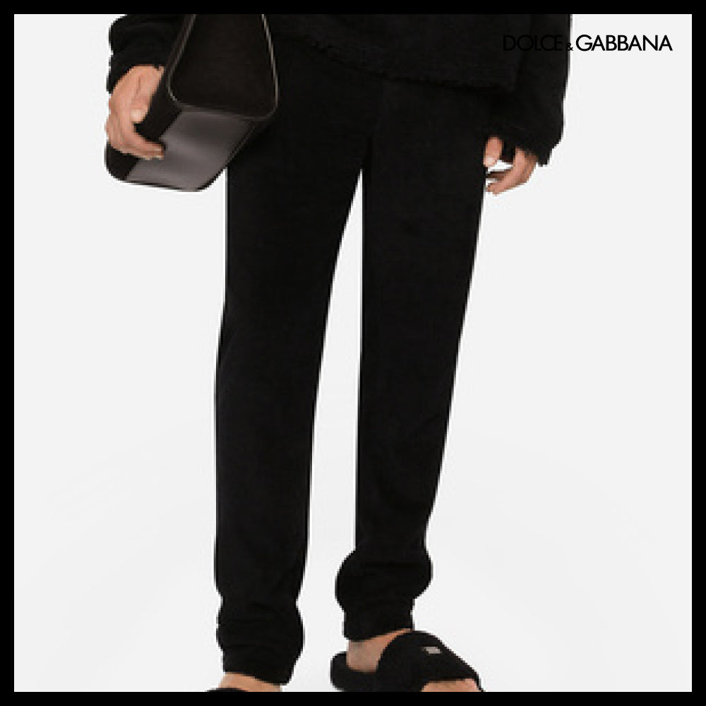 【Dolce & Gabbana】Terrycloth Jogging Pants with Tag