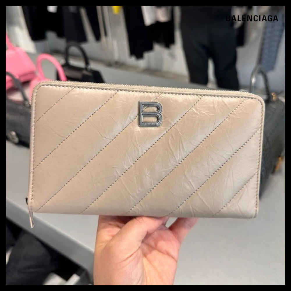 【BALENCIAGA】Wallet Taupe