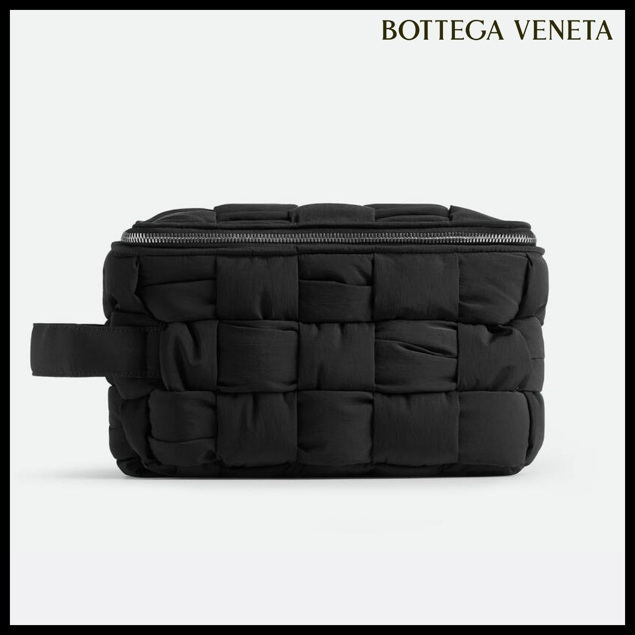 【BOTTEGA VENETA】CASSETTE TRAVEL POUCH BLACK