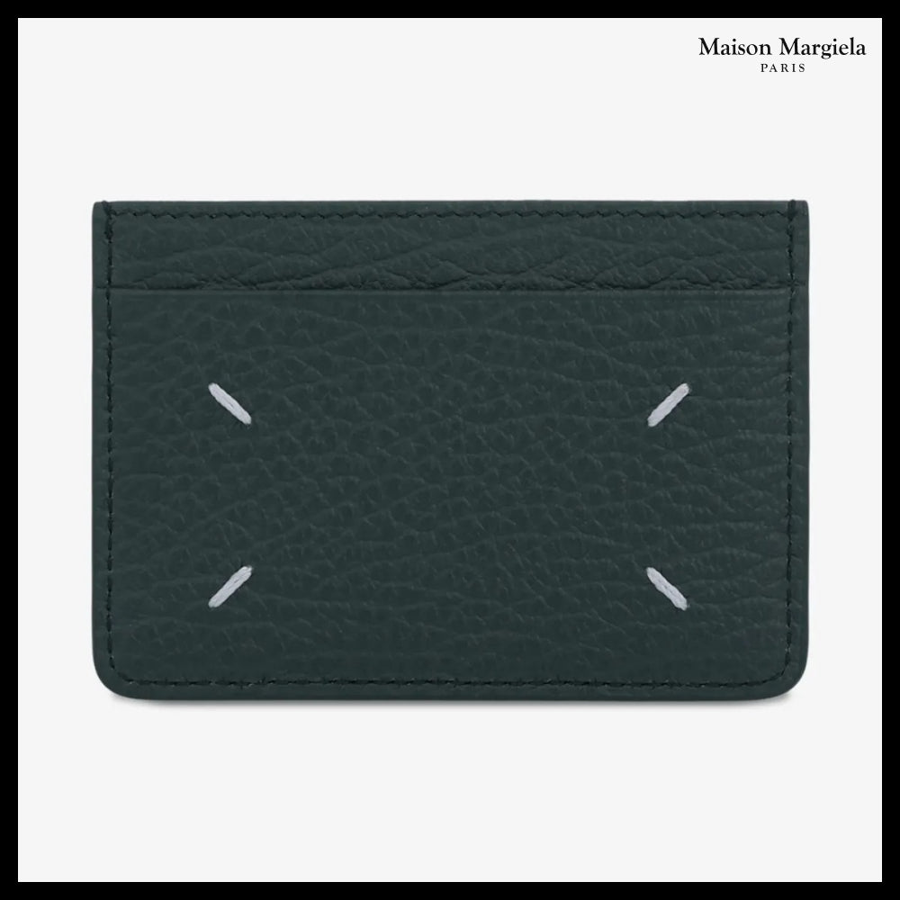 【Maison Margiela】Slim 3CC Card Holder Bottle Green