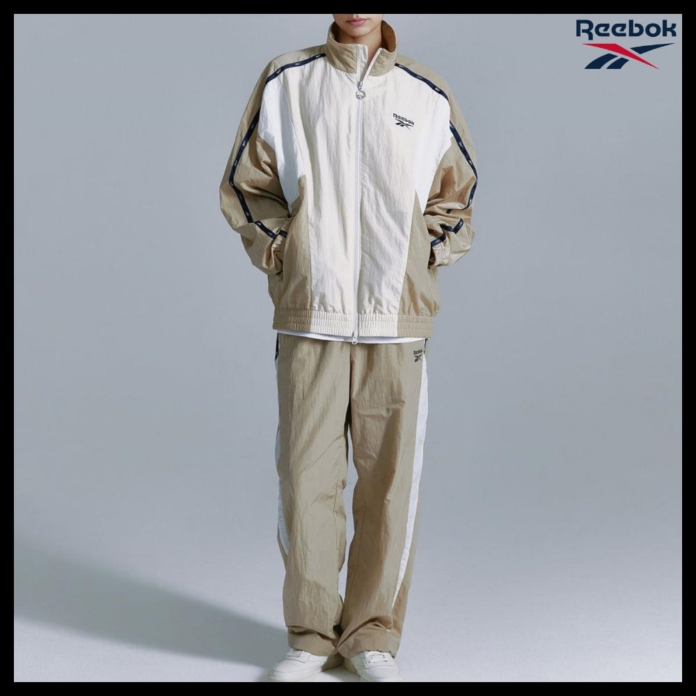 【Reebok】ライバル ウィンドブレーカー ベージュ