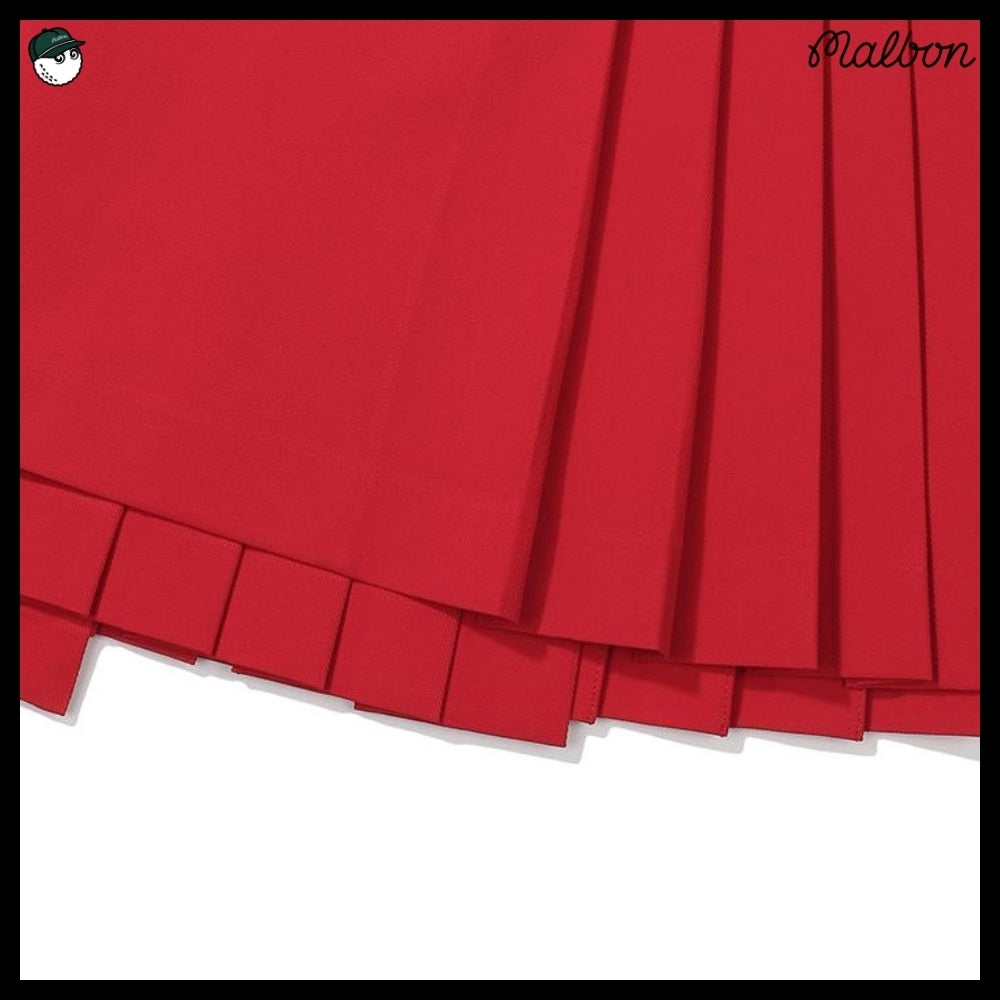 【Malbon Golf】Unbalanced Wrap Skirt WOMAN 3 Colors