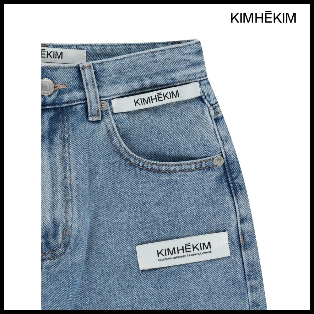 【KIMHEKIM】Sarah Label Jeans Sky Blue