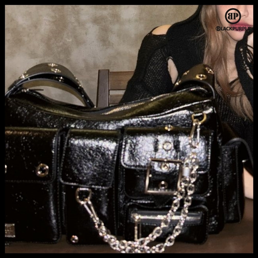 【BLACKPURPLE】 24FW FORTRESS BAG BLACK