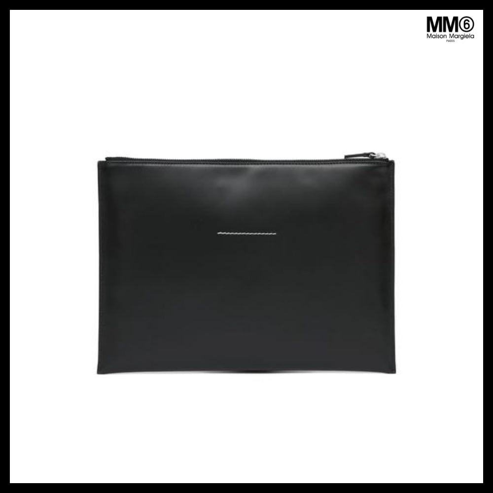【MM6 Maison Margiela】Black Designer Clutch