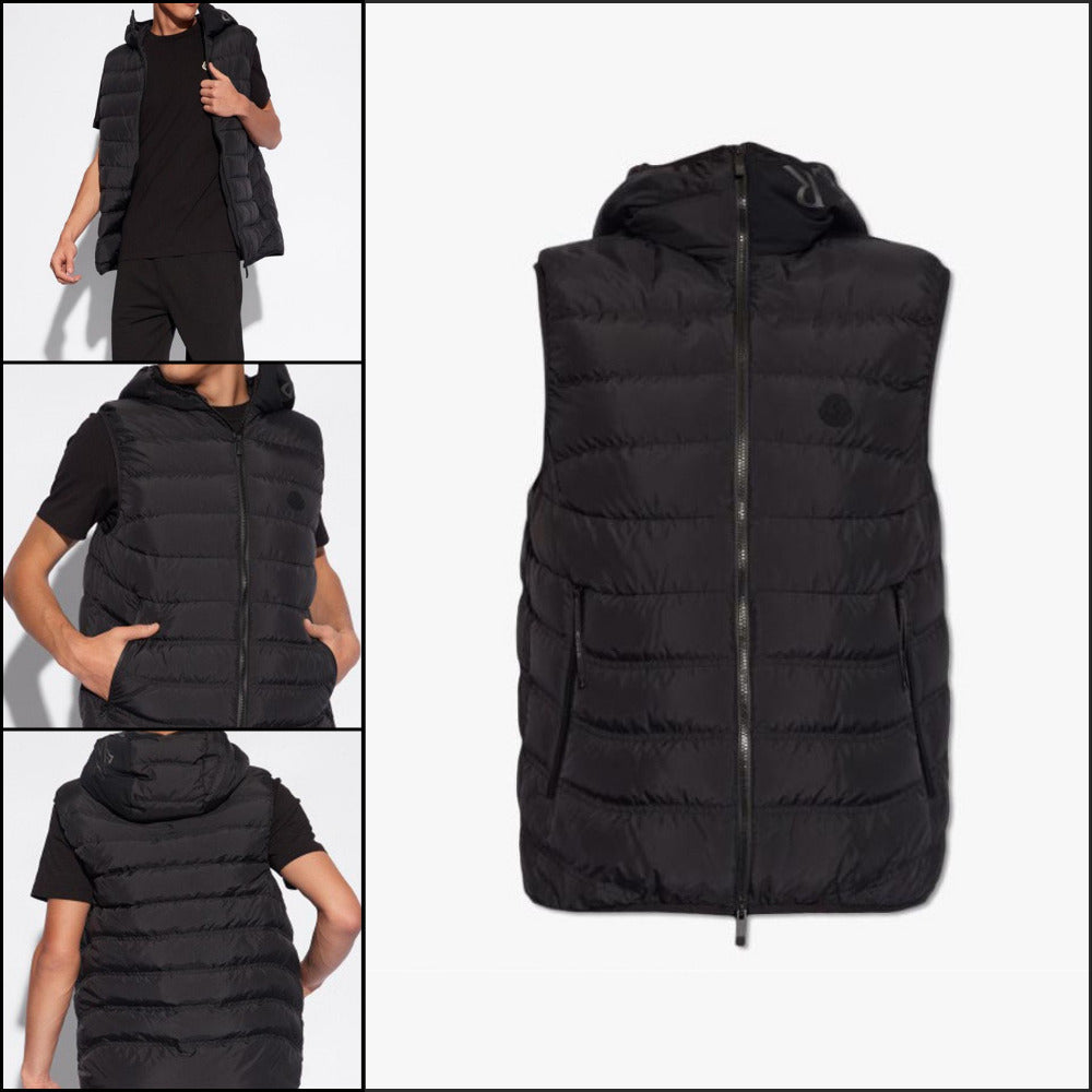 【MONCLER】Nubiera Puffer Vest Black Men