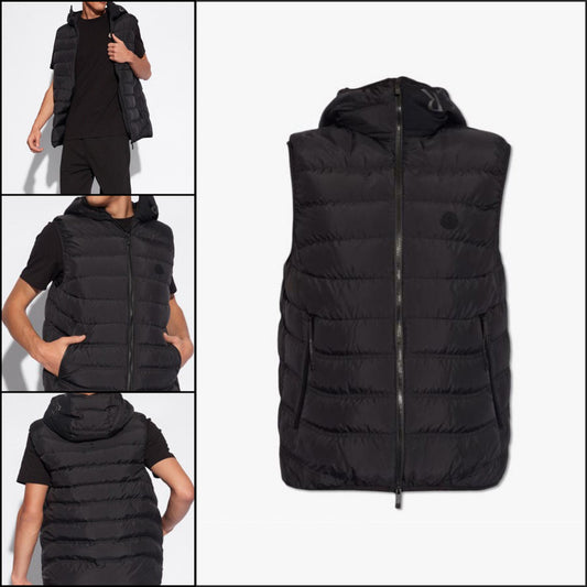 【MONCLER】Nubiera Puffer Vest Black Men