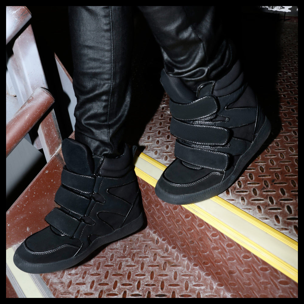 ◆DOLLS KILL◆DARKER WAVS Ambient Wedge Sneakers