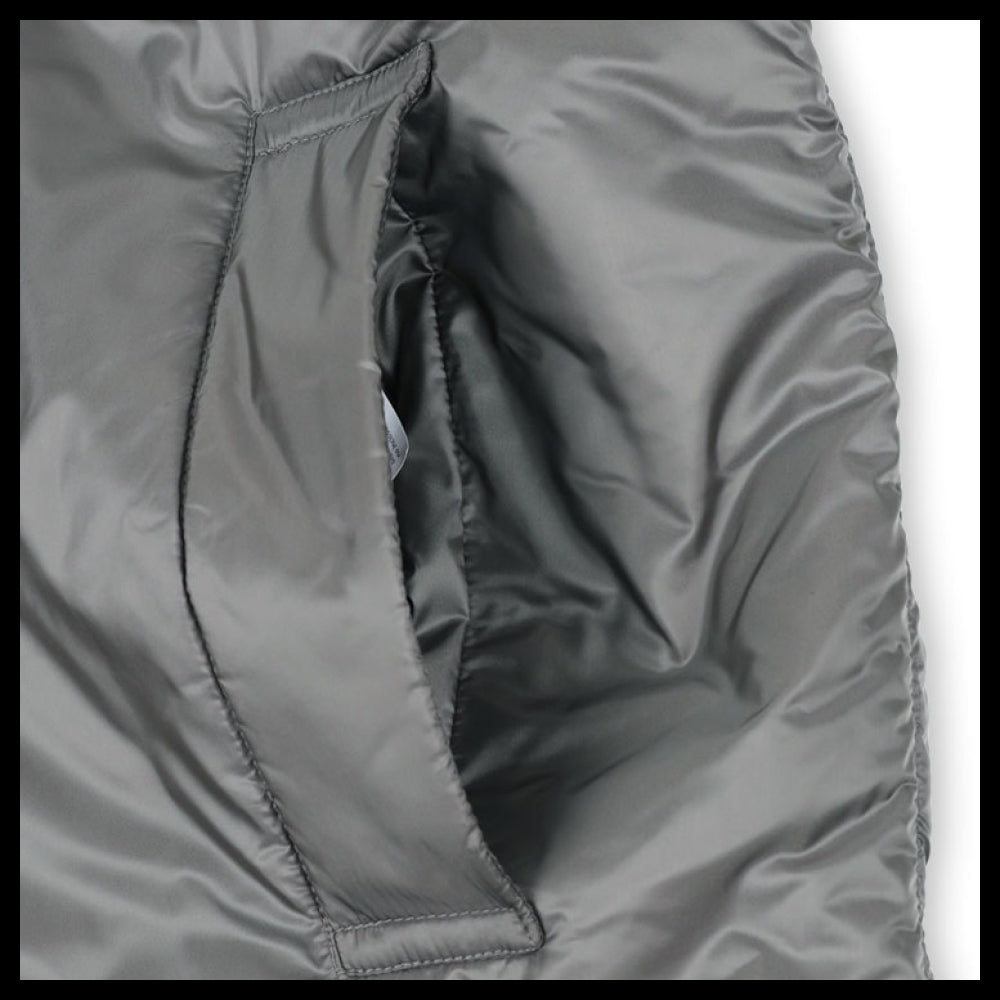 【Max Mara】Dalia Hooded Down Jacket Grey