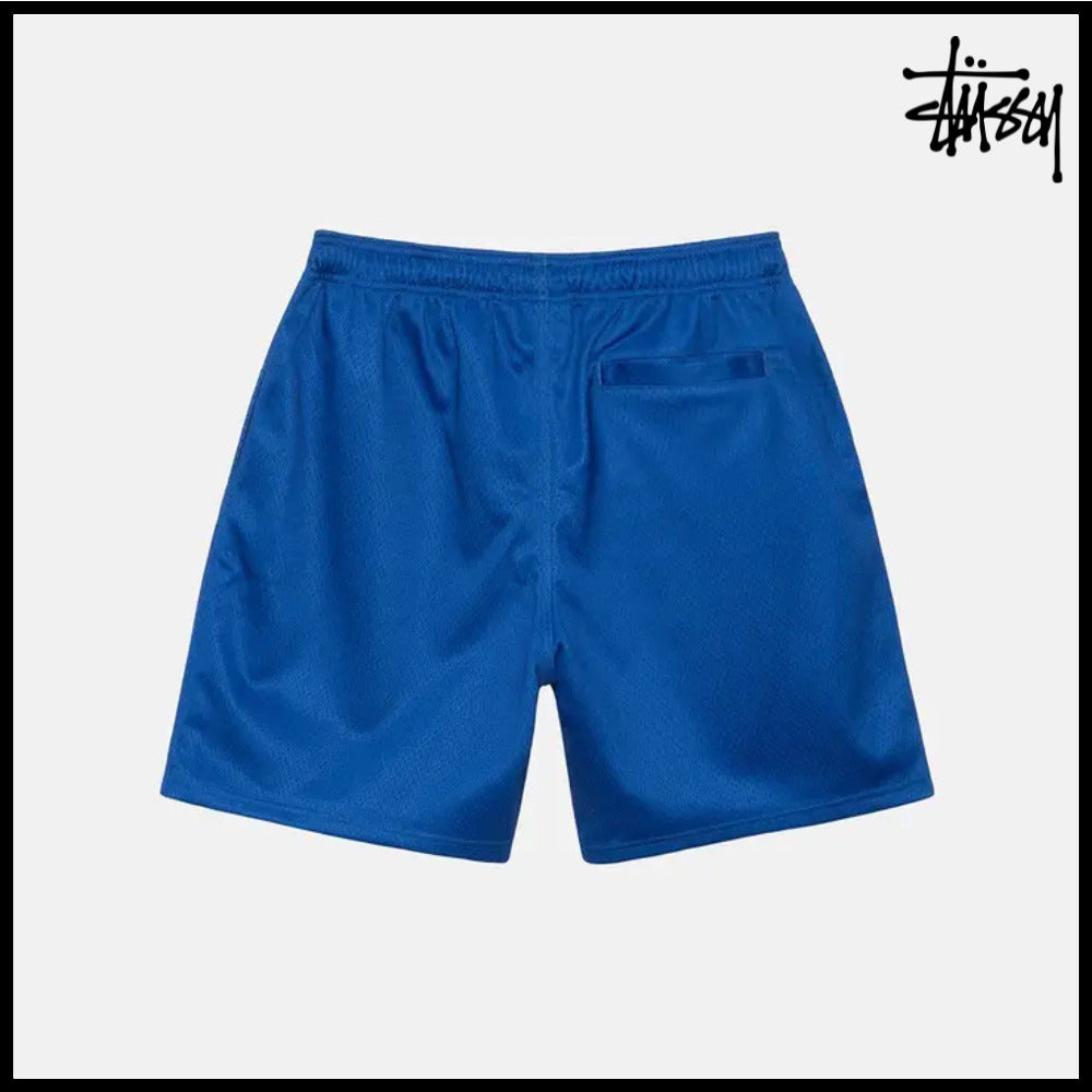【STUSSY】Mesh Shorts NY Royal