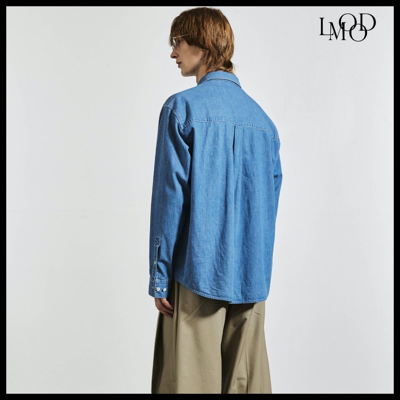 【LMOOD】TIMELESS DENIM SHIRT SALT BLUE