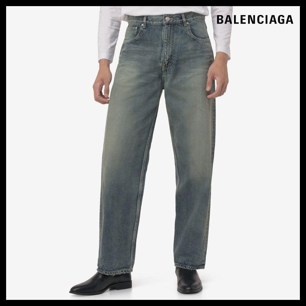 【BALENCIAGA】ルーズフィット ジャパニーズ デニム パンツ