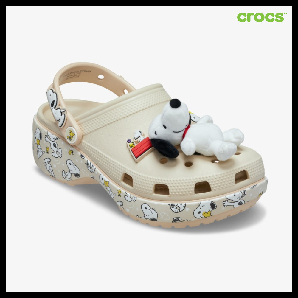 【CROCS】Peanuts Classic Platform Clog - Multi