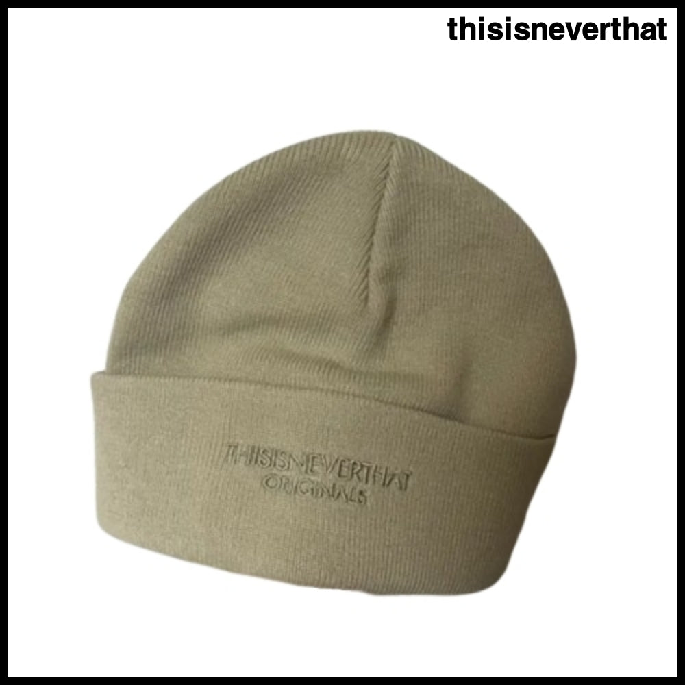 【thisisneverthat】FR-Logo Beanie 2Colors