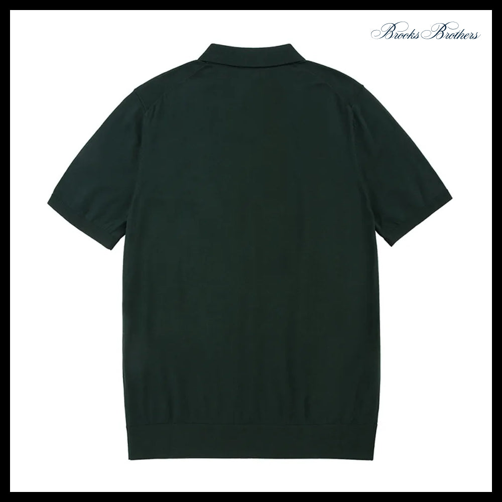 【Brooks Brothers】Cotton Silk Polo Sweater 4Colors