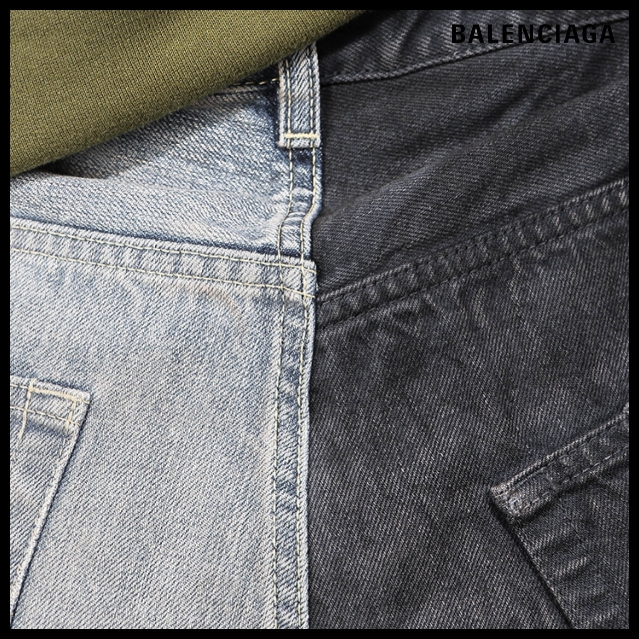 【BALENCIAGA】Fifty Fifty Pants 2632