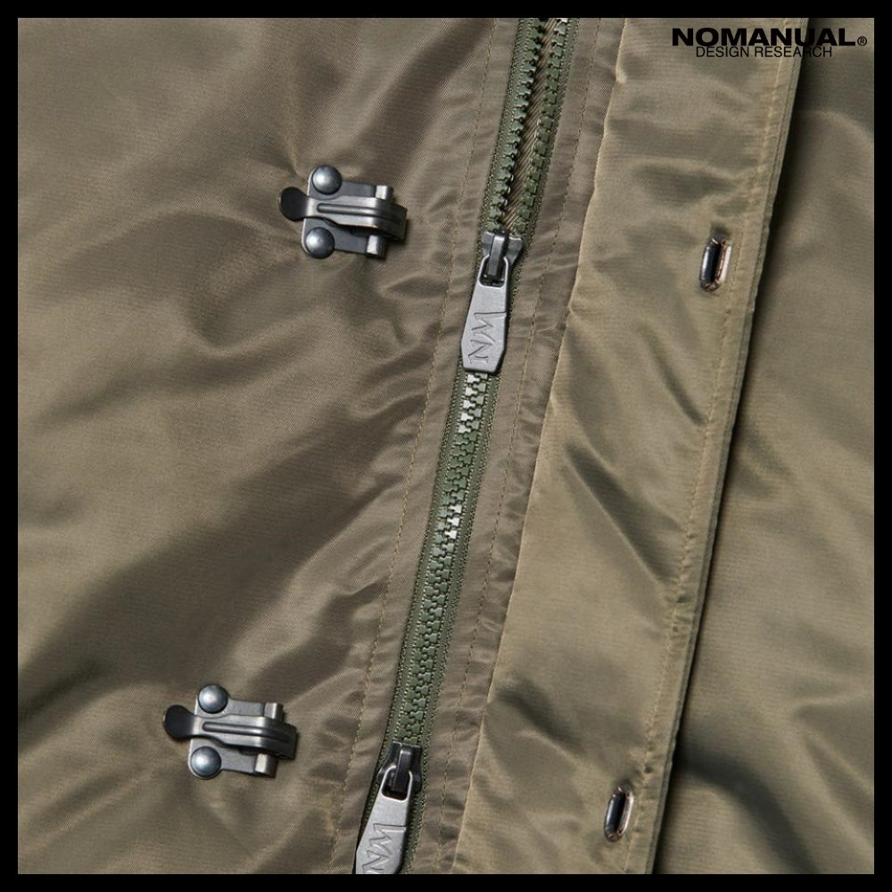 【NOMANUAL】K.L BOMBER JACKET 2 Colors