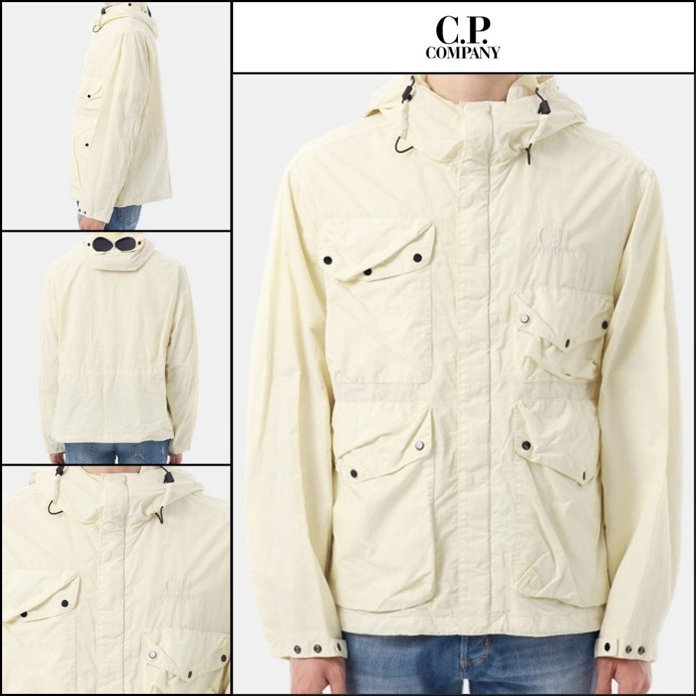 【CP COMPANY】Flatt Nylon Goggle Jacket
