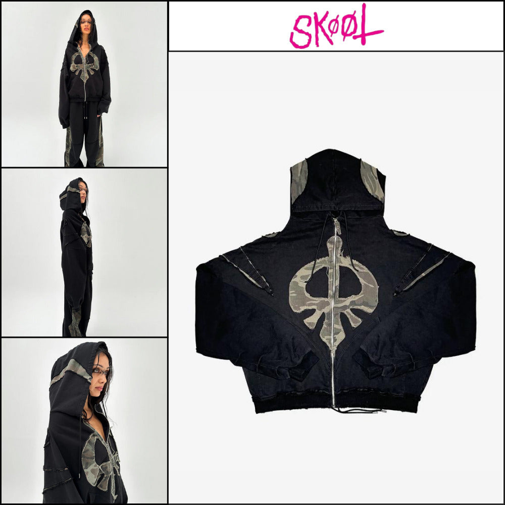 【SKOOT】Grow OP Zip-up Hoodie