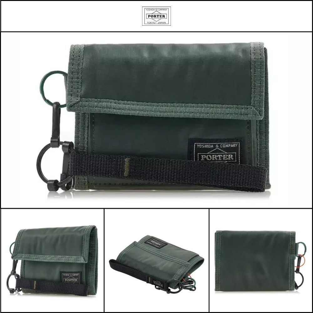 【Porter】Yoshida Porter Capsule Wallet Nylon Casual