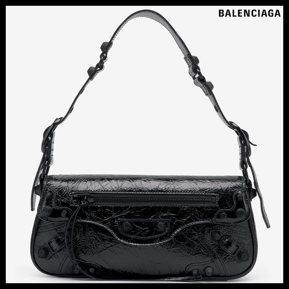 【BALENCIAGA】Le Cagole S Sling Shoulder Bag - Black