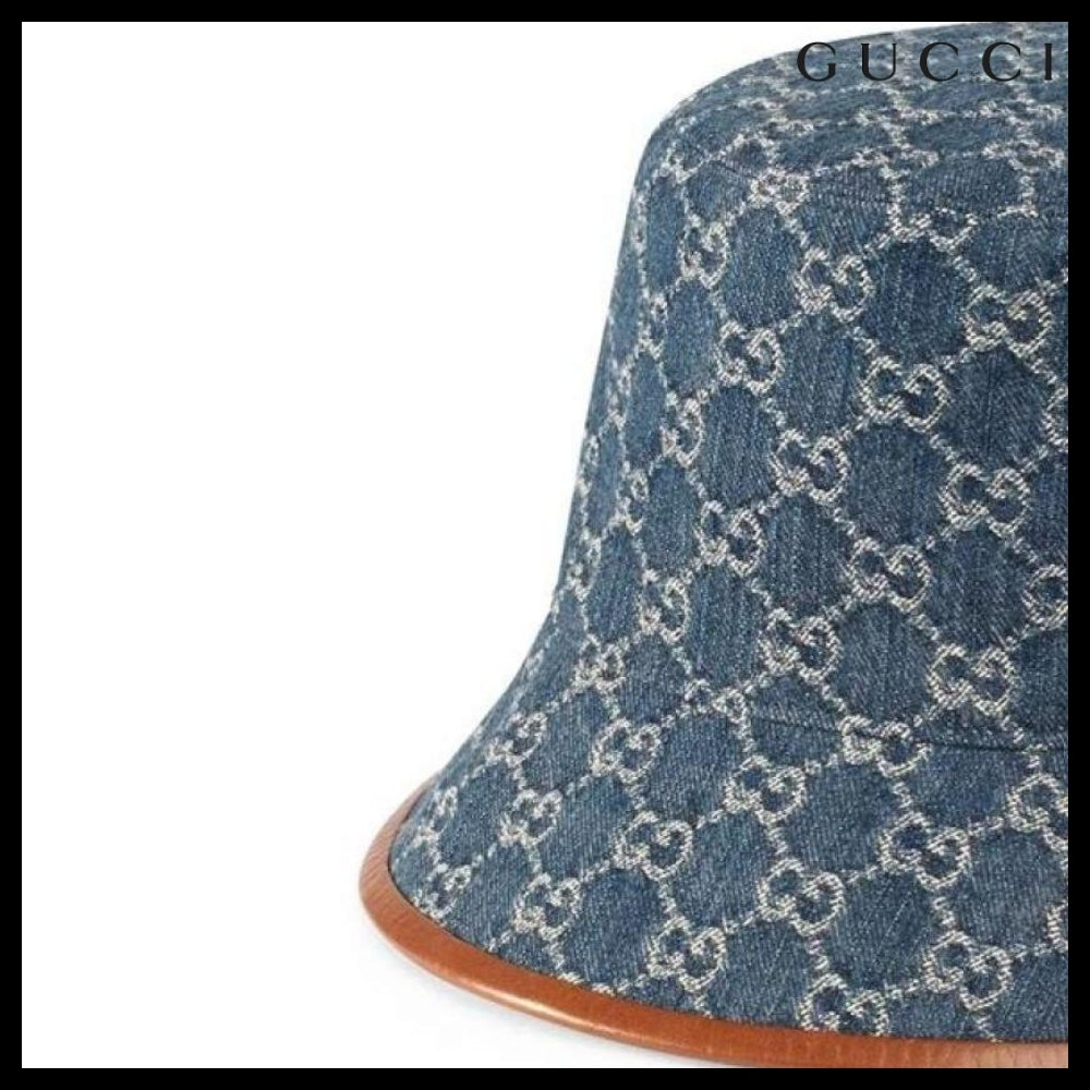 【GUCCI】GG Denim Bucket Hat