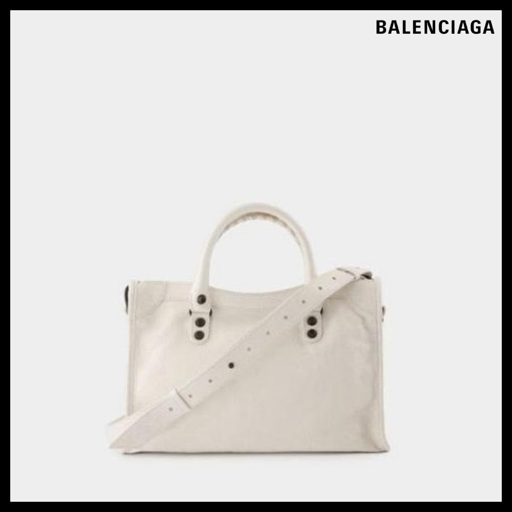 【BALENCIAGA】シティ レザー スモール トートバッグ