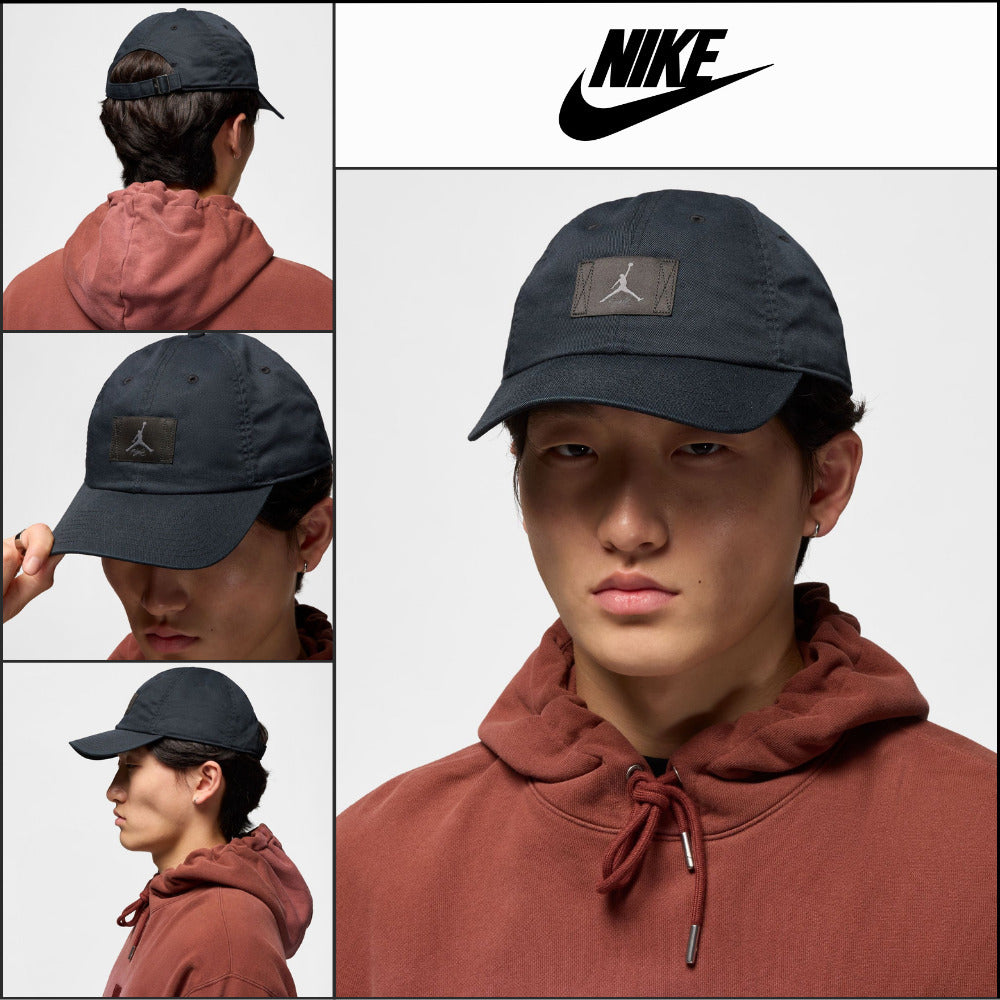【NIKE】JORDAN Adjustable Club Cap Black Iron Grey