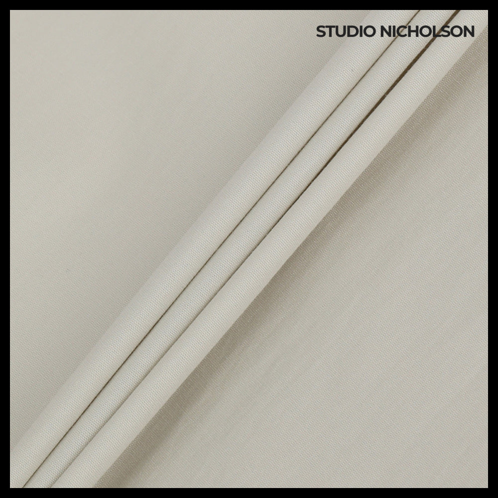 【STUDIO NICHOLSON】ボソン ワイド クロップパンツ ボーン