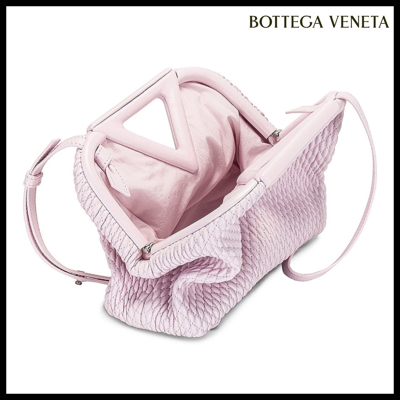 【BOTTEGA VENETA】Point Triangle Handle Bag