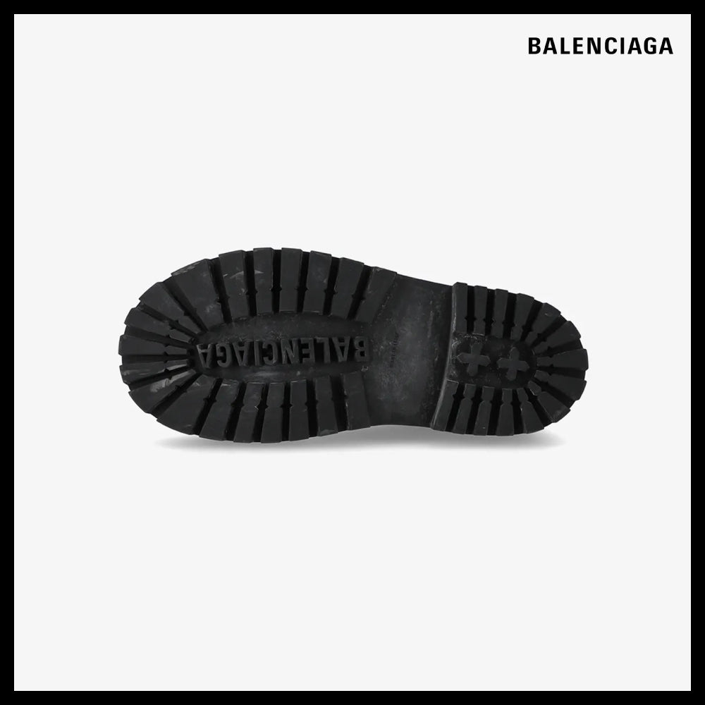 【BALENCIAGA】Strike Platform Boots - Black