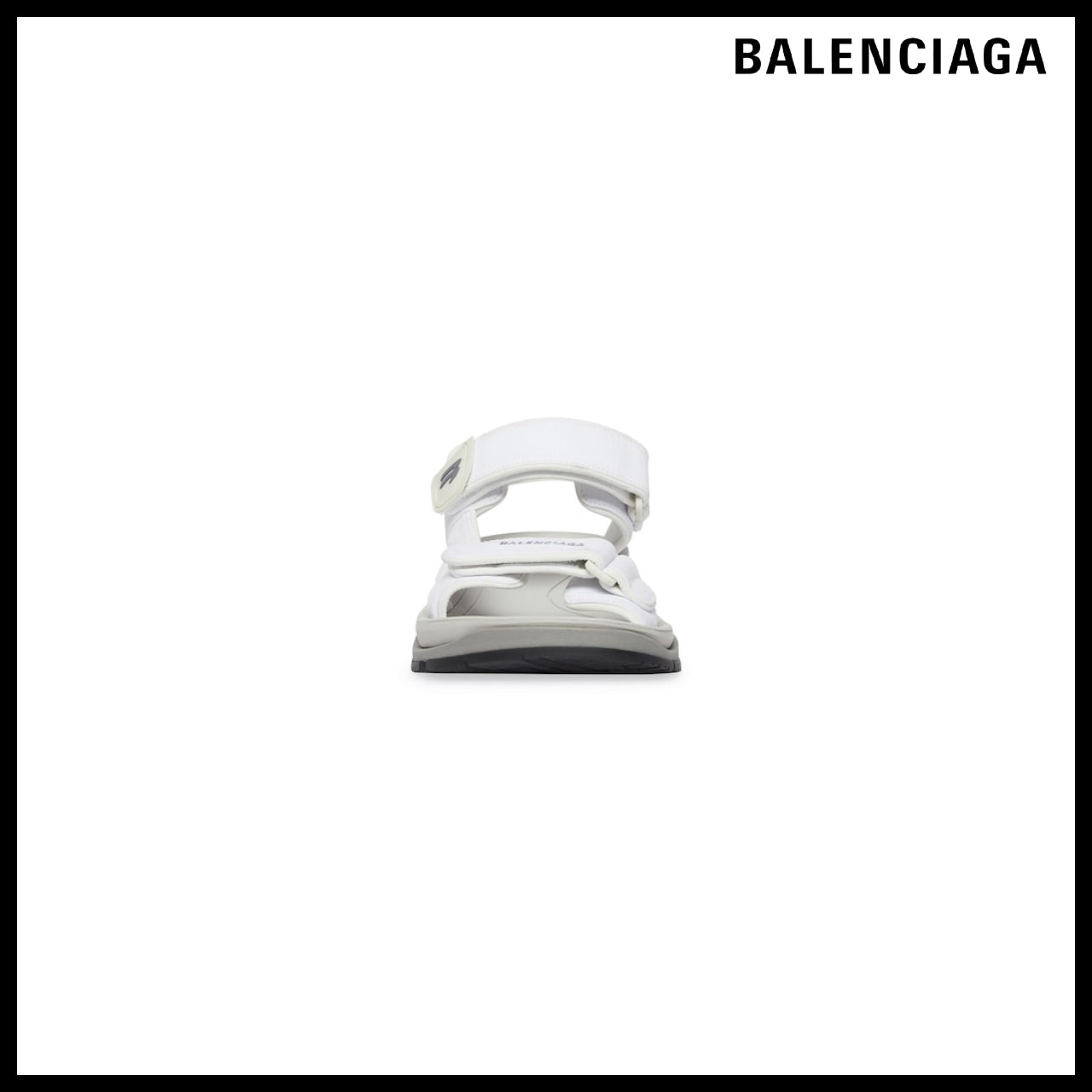 【BALENCIAGA】Tourist Sandal White