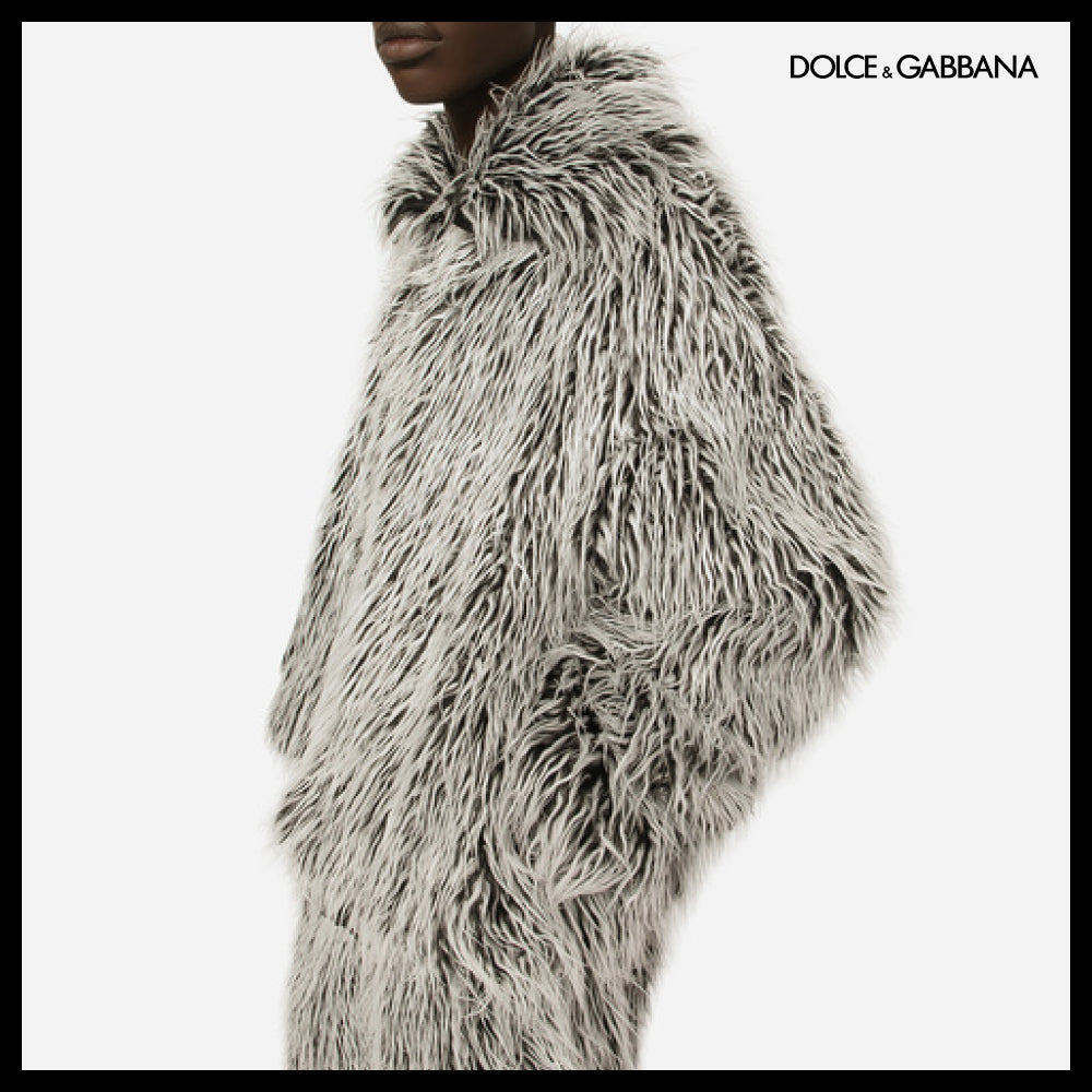 ★Dolce&Gabbanaアウトレット セール ★ Faux Fur Jacket