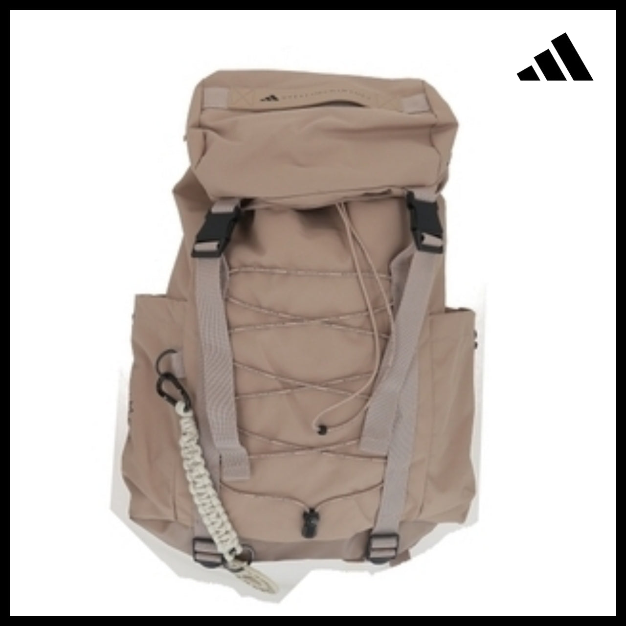 【adidas】Brown Casual Backpack