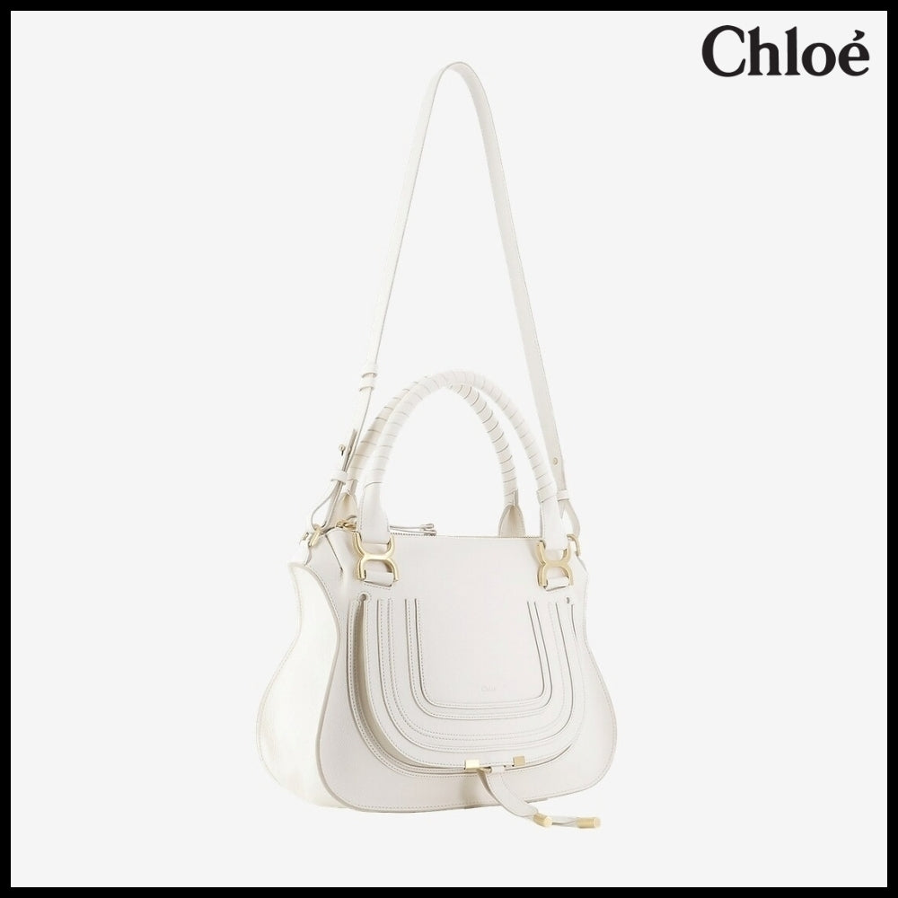【Chloe】Marcie Medium Double Carry White