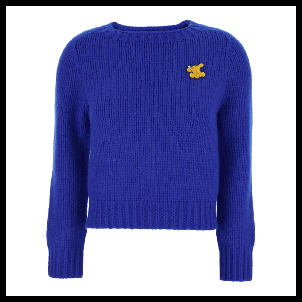【CELINE】Blue Knit Sweater