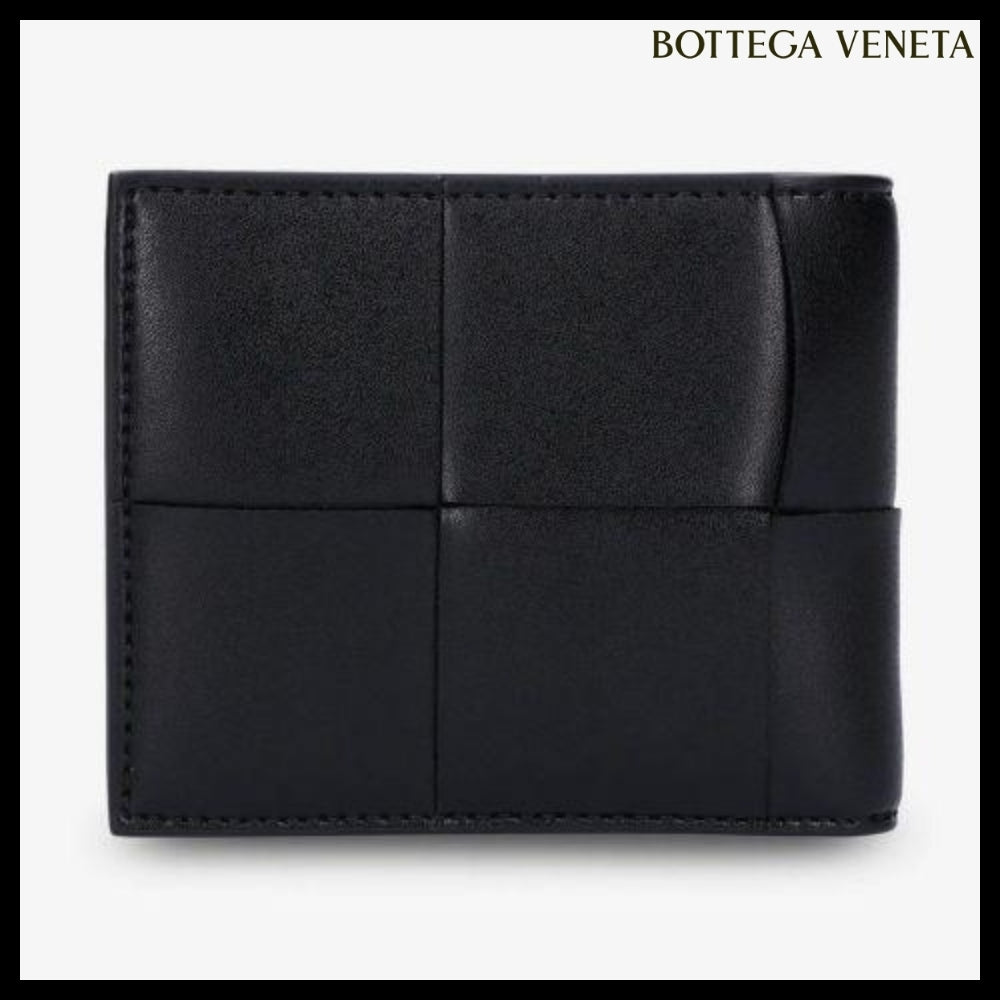 【BOTTEGA VENETA】Cassette Bi-Fold Wallet Black