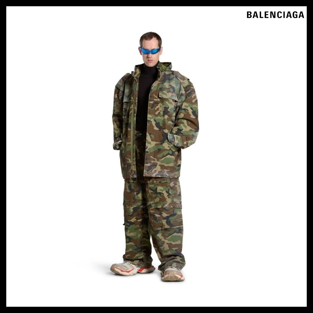 【BALENCIAGA】Cargo Sneaker Beige Grey Red