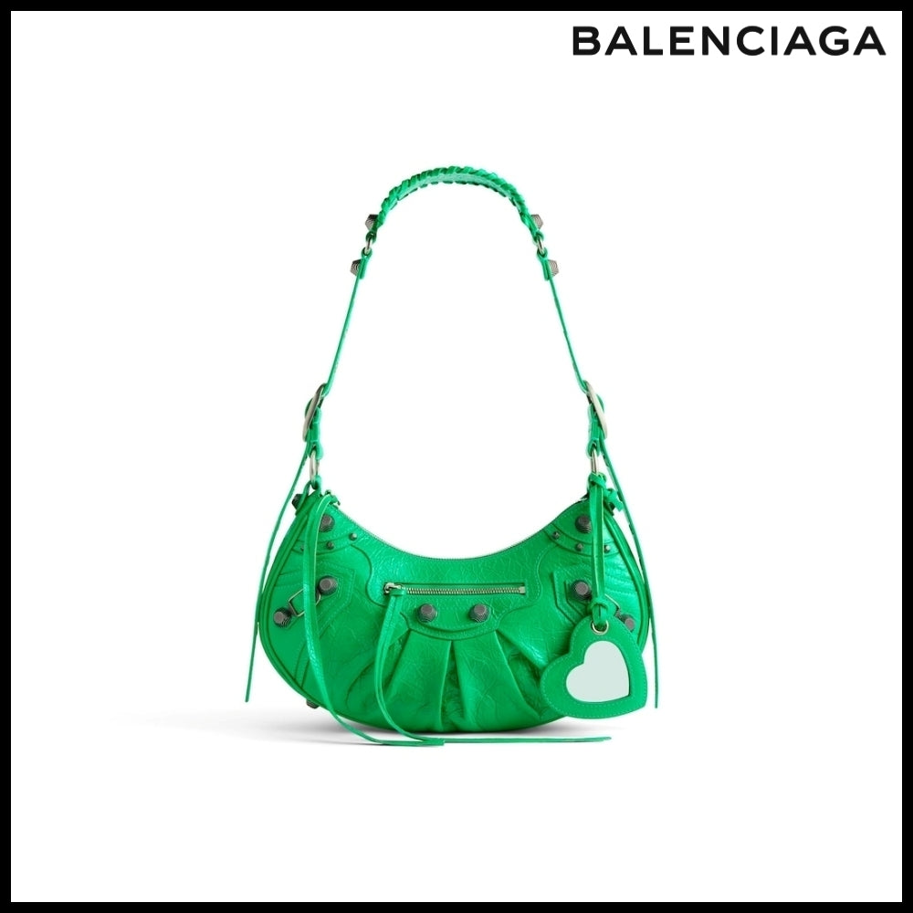 【BALENCIAGA】Le Cagole Small Shoulder Bag Vivid Green