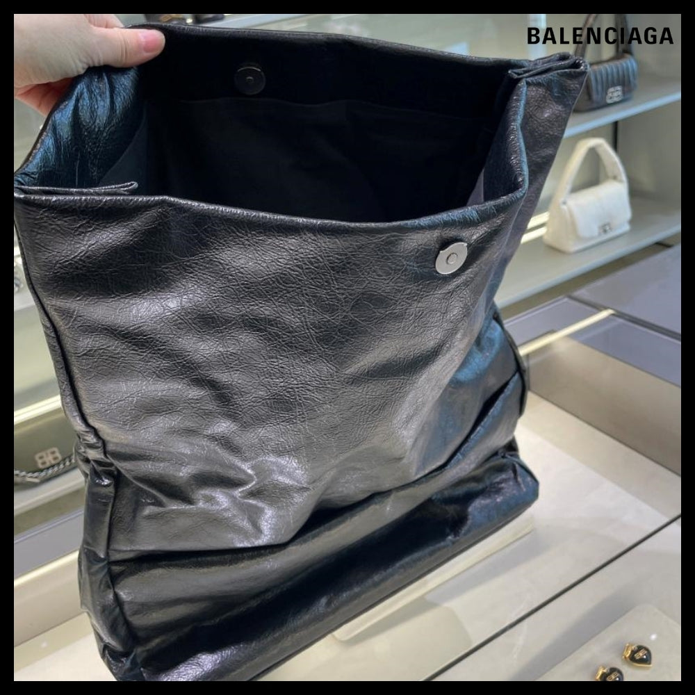 【BALENCIAGA】Monaco Large Chain Bag Black